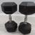 40# rubber coated hex dumbell set (x2) 7 thumbnail