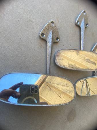 vw Beetle early 65-67 rear view mirrors 1