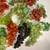 Vintage 12 Piece Artificial Fake Plastic Grapes in Metal Basket 5 thumbnail