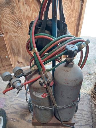 Gas welding torch set 1