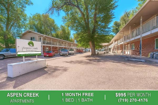 $1100.00 / 1br - Acogedor apartamento de 1 dormitorio/1 baño en Colorado Springs - ¡$1100/mes!63687031411457120