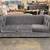 Habitat for Humanity Restore – KFI Gray Velvet Chesterfield Sofa 2 thumbnail