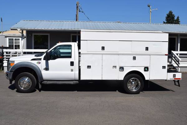 2013 Ford F550 Enclosed Lube Truck 6.7L Diesel, TPL Lube Skid, 1 OWNER 1