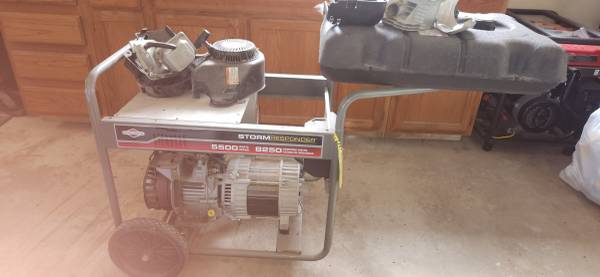Briggs & stratton storm responder generator 1