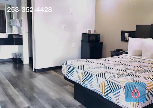 $599 / 1br - NEWLY RENOVATED!  DISCOUNTED WEEKLY RATE in TACOMA! (Tacoma)63934162353922120