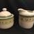 French Quarter Pfaltzgraff Sugar Bowl & Creamer Set 1 thumbnail