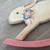 Easter Decoration - Vintage Wooden Rocking Rabbit 2 thumbnail