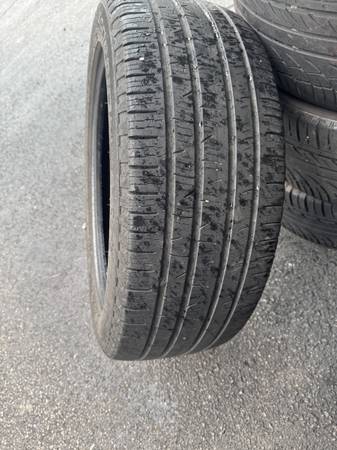 4 used tires pirelli scorpion verde 245/50r20 1