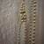 Vintage double strand gold plated large long ball chain 3 thumbnail