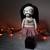 Charming Gothic Girl Skull Doll, Handmade Unique Art, OOAK Skeleton 1 thumbnail