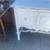 Vintage white carved wood buffet Sideboard cabinet 4 thumbnail