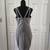Fashion Nova Women's Gray Bandage Dress - Size Large 2 thumbnail
