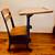 Desk Chair Public Elementary School Grammar School Genuine Antique 9 thumbnail
