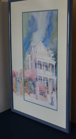 Lithograph/Print-Vintage Artwork Hand Signed Victoria Platt Ellis 363/ 1