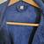 Long Blue Velvet ROBE in size L/XL 3 thumbnail