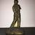 Vintage Bronze Finish Statue Golfer Golf Shot Sculpture 7" Tall 4.25lb 12 thumbnail