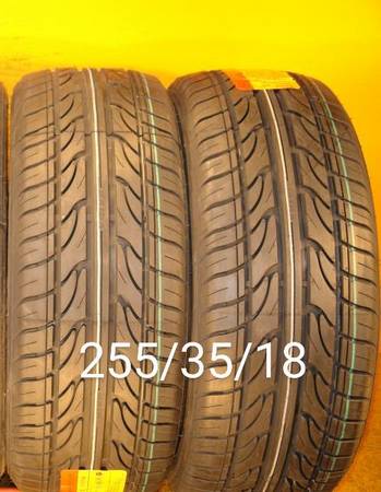 4 New Tires 255/35/18 llantas nuevas 1