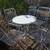 Beautifully 5 pieces metal table set 5 thumbnail