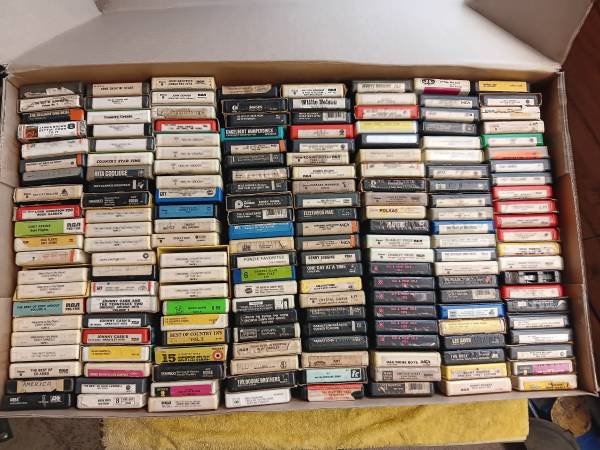 Around 200 8 tracks 1