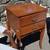 STUNNING Early Vintage SHOW HOME 2 Drawer End Table 5 thumbnail