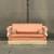 Vintage 1960s Pink Love Seat Sofa 4 thumbnail