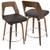 Wade Logan Bezu Swivel Upholstered Counter Stool (Set of 2) 1 thumbnail