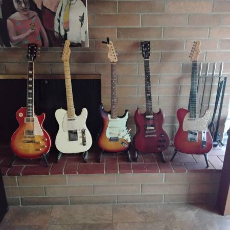 Les Paul, Stratocaster, Telecaster, SG, Gibson, Fender-Squire - $23963471080075779120