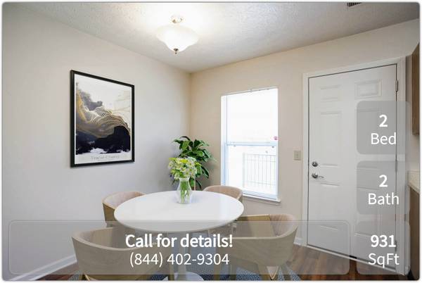 $1,428 / 2br - 931ft2 - All you need and more: 2 BR, 2 BA in a vibrant community. (Murfreesboro)63680375598083120