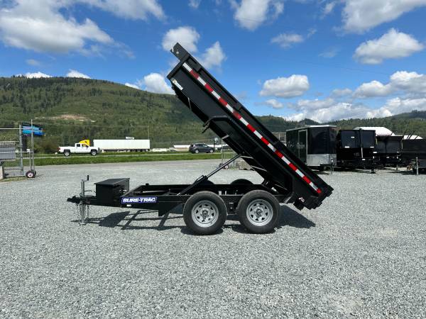 ██  2025 Suretrac 5x10 Dump Trailer 7000lb GVW Hydraulic Utility 1