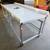 Custom-Built Extruded Aluminum & Plastic Worktable 96" W x 34" D x 32" 3 thumbnail