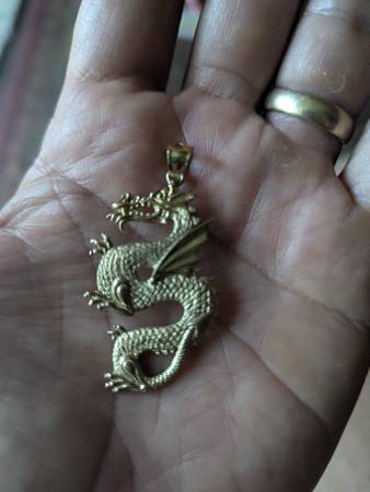 Large 10k Dragon charm 1