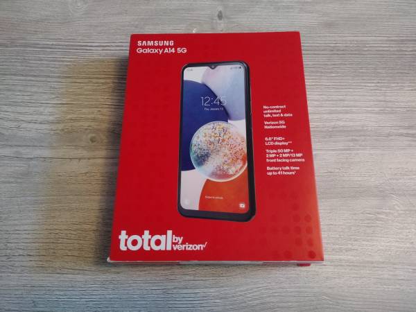 Samsung Galaxy A14 5G Total by verizon new 1