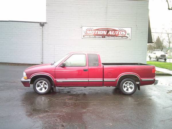 1998 CHEVROLET S-10 EXT CAB 3-DOOR 2WD 4.3 V6 AUTO AC 139K MILES ALLOY 1