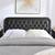 Velvet Button Headboard Barely Used 5 thumbnail