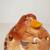 Bird Luminary Candle Holder Ceramic Very Cute 5" 7 thumbnail
