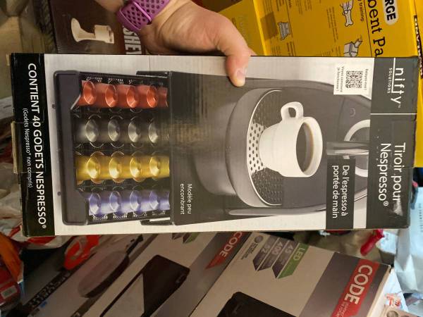 Nifty 6140 Nespresso 40 Capsule Drawer New!!! 1