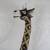 Hand Carved Wooden Giraffe 39 1/4" Tall Home Decor Figurine 2 thumbnail
