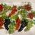 Vintage 12 Piece Artificial Fake Plastic Grapes in Metal Basket 3 thumbnail