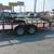 🚩 77" x 16 Ft Trailer W/BRAKES * 5 FT RAMPS *steel sq rails * 3500 lb 6 thumbnail