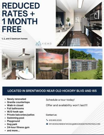 $1,399 / 1hab - 740ft2 - Apartamento de 1 habitación y 1 baño. ¡$500 de descuento para los meses de septiembre y octubre!!! (Brentwood)63673233994115120