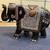 Large Indian Wood Carved Elephant make offer 3 thumbnail