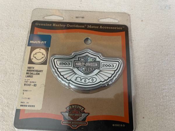 2003 Harley Davidson FLSTFI Softail 100th anniversary misc. parts 1