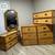 Mid century modern Raton basketweave bedroom set dresser & nightstands 17 thumbnail