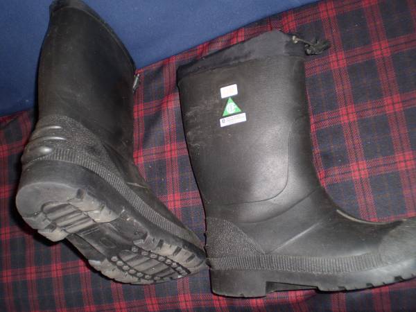 Rallye Footwear, Waterproof Safety Wet Weather Boots, Men's  Size 13 1