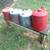4 Antique gas cans 2 thumbnail