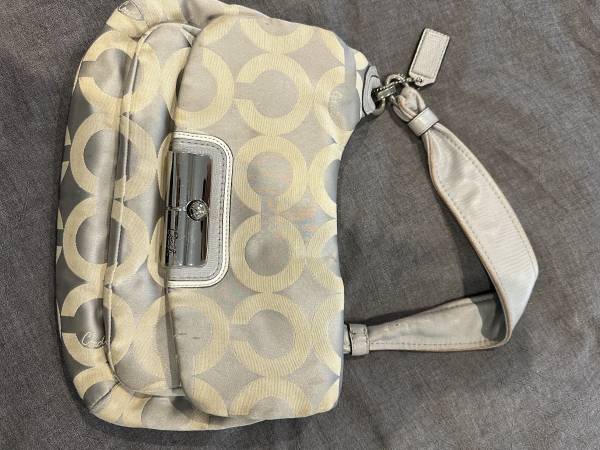 Coach Hobo Purse/Handbag Leather handle 1