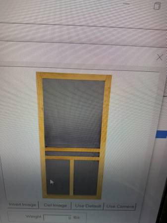 30" wood screen door sale 1