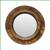 Pottery Barn Round Bark Wood Mirror 1 thumbnail