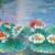 Beautiful Oil Painting "Water Lilies" - Framed 16 thumbnail