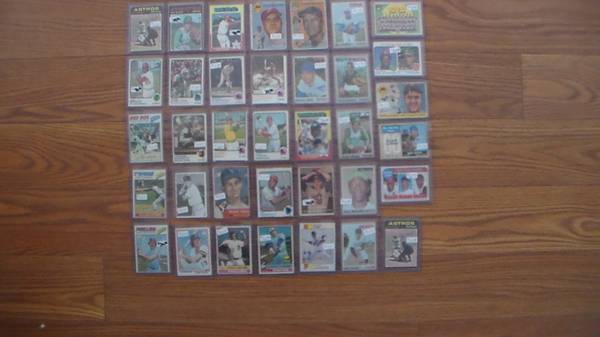 36 1950-70s MLB Cards 1